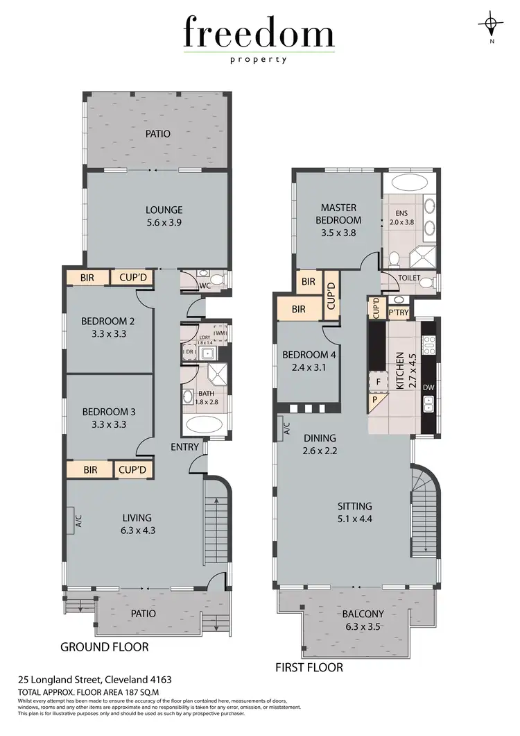 Floorplan of Homely house listing, 25 Longland Street, Cleveland QLD 4163