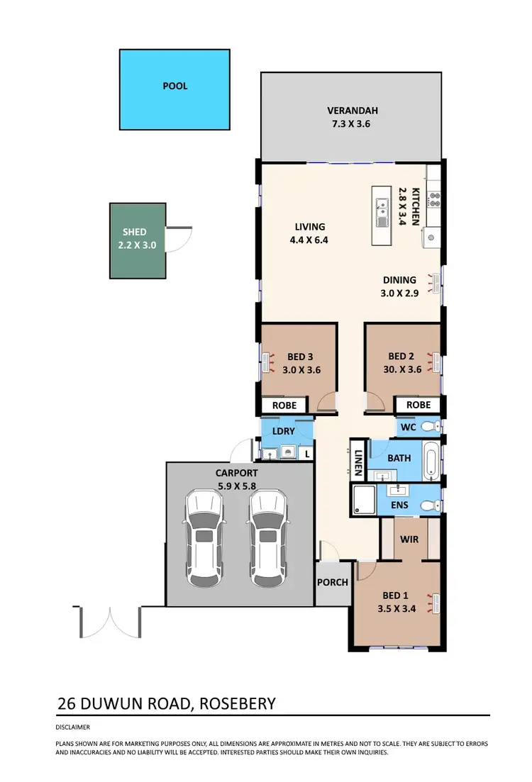 Floorplan of Homely house listing, 26 Duwun Road, Rosebery NT 832