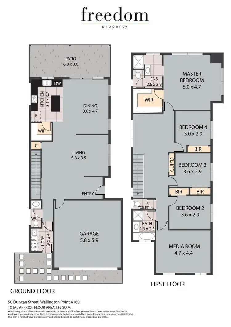 Floorplan of Homely house listing, 50 Duncan Street, Wellington Point QLD 4160