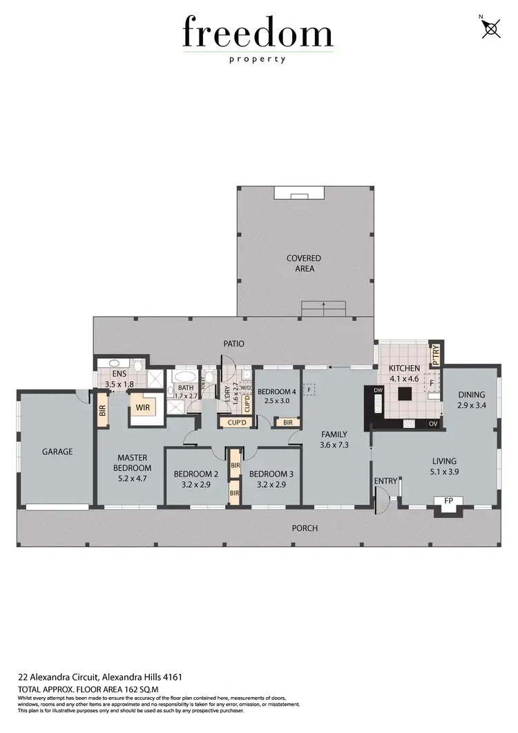 Floorplan of Homely house listing, 22 Alexandra Circuit, Alexandra Hills QLD 4161