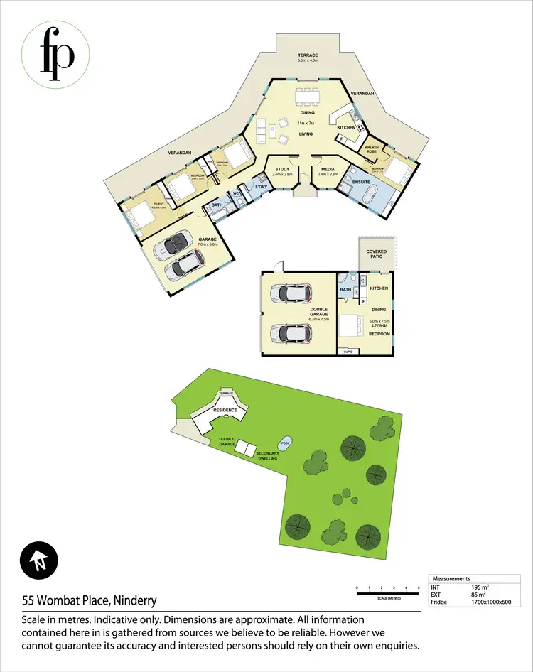 Floorplan of Homely house listing, 55 Wombat Place, Ninderry QLD 4561