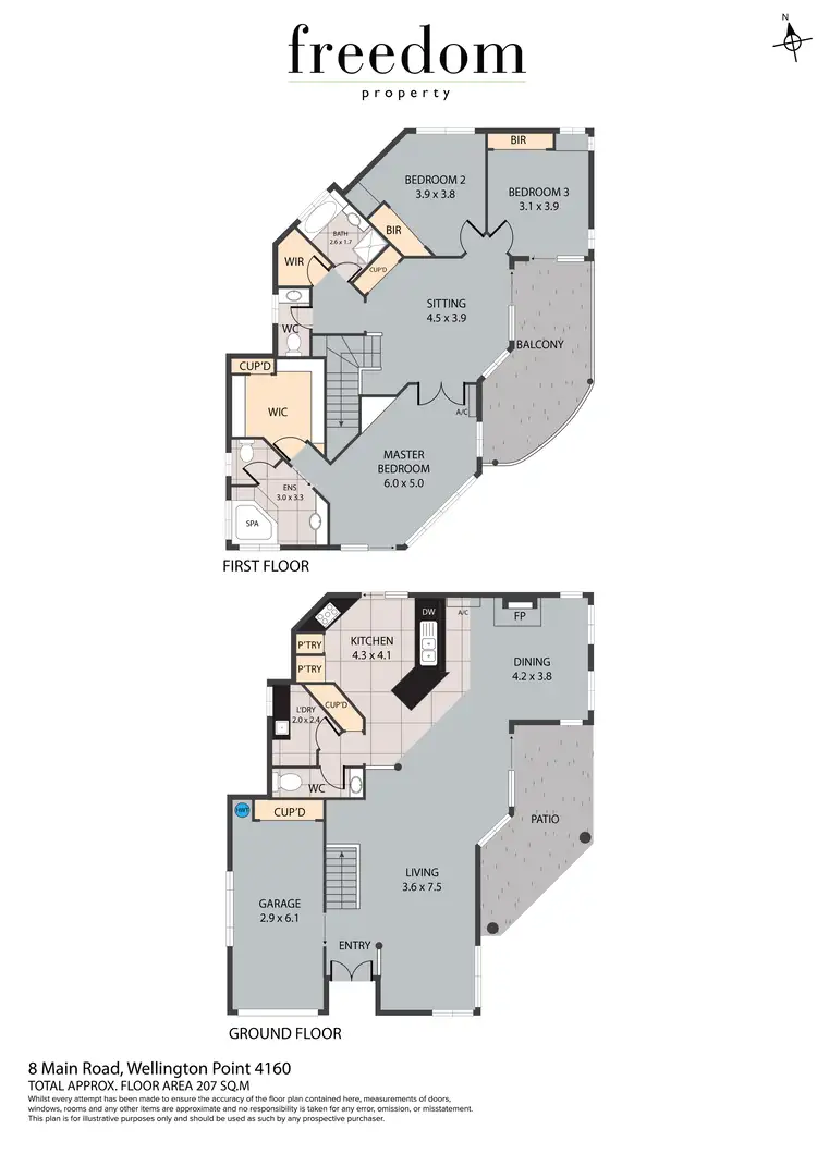 Floorplan of Homely house listing, 8 Main Road, Wellington Point QLD 4160