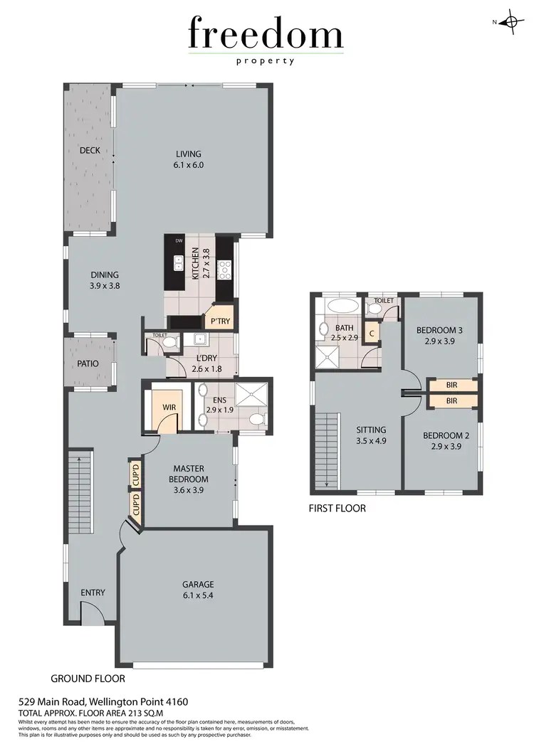 Floorplan of Homely house listing, 529 Main Road, Wellington Point QLD 4160