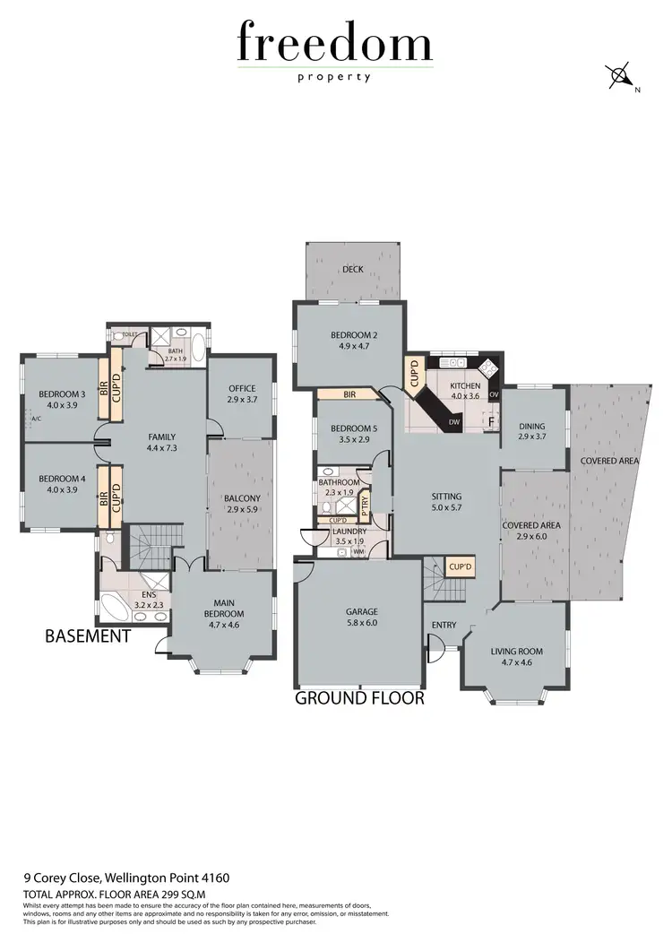 Floorplan of Homely house listing, 9 Corey Close, Wellington Point QLD 4160