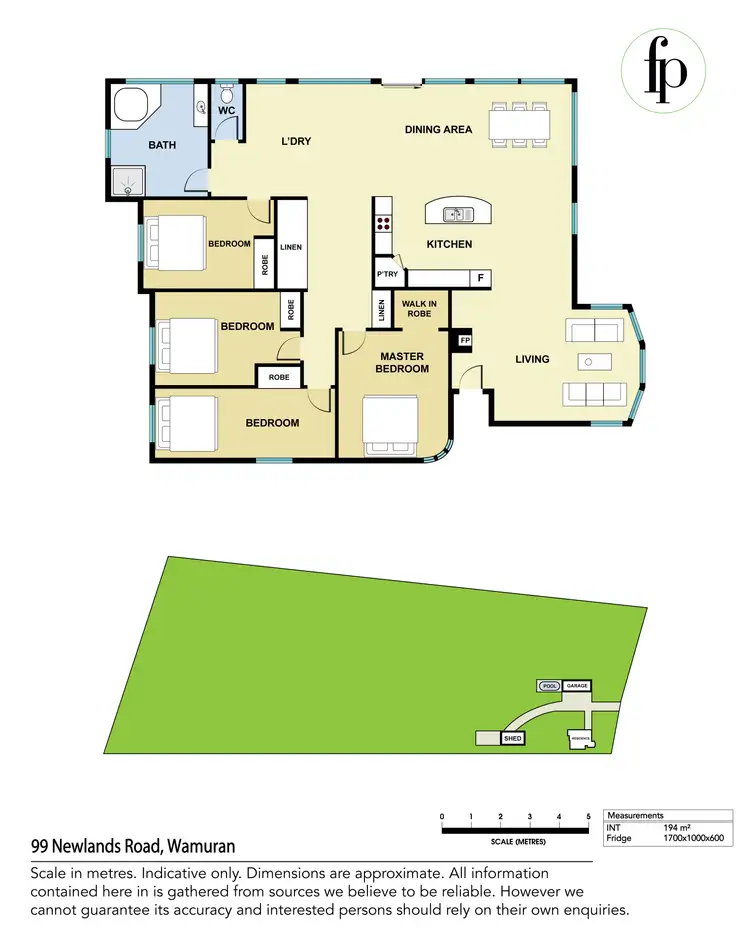 Floorplan of Homely house listing, 99 Newlands Road, Wamuran QLD 4512