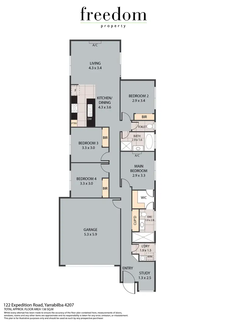 Floorplan of Homely house listing, 122 Expedition Road, Yarrabilba QLD 4207