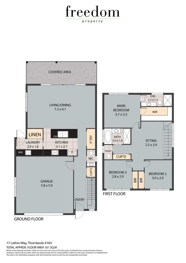 Floorplan of Homely house listing, 17 Lathro Way, Thornlands QLD 4164