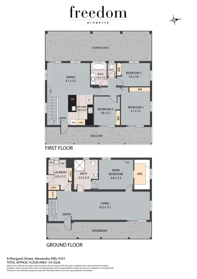 Floorplan of Homely house listing, 6 Margaret Street, Alexandra Hills QLD 4161