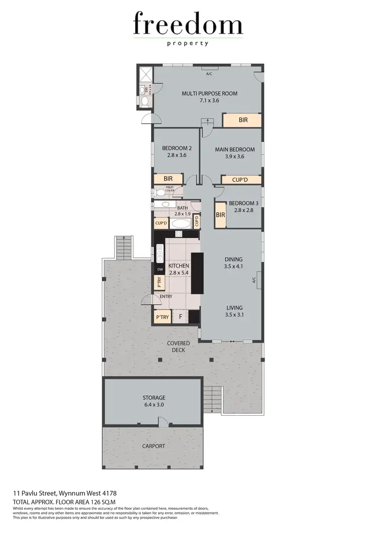 Floorplan of Homely house listing, 11 Pavlu Street, Wynnum West QLD 4178