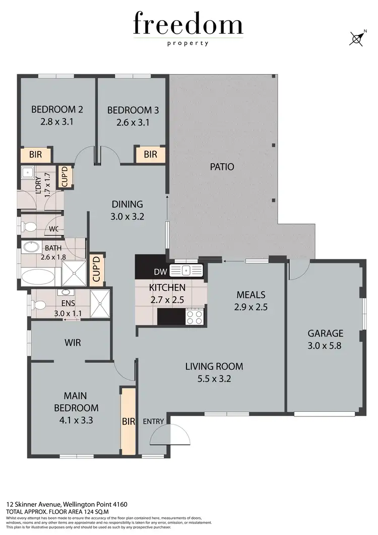 Floorplan of Homely house listing, 12 Skinner Avenue, Wellington Point QLD 4160