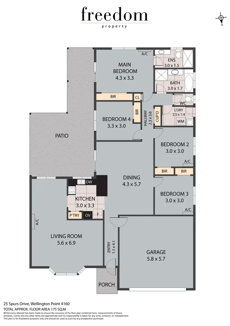 Floorplan of Homely house listing, 25 Spurs Drive, Wellington Point QLD 4160