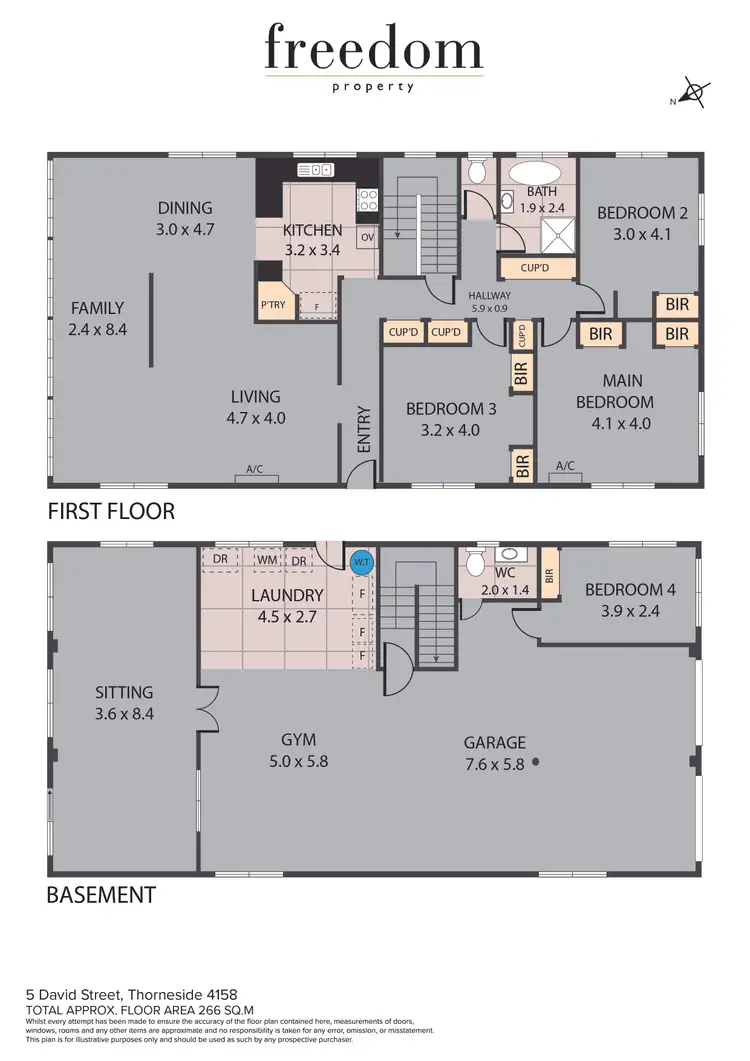 Floorplan of Homely house listing, 5 David Street, Thorneside QLD 4158