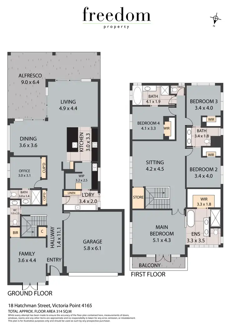 Floorplan of Homely house listing, 18 Hatchman Street, Victoria Point QLD 4165