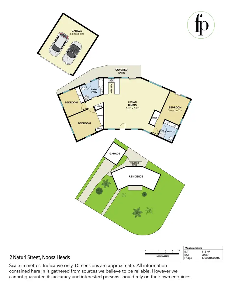 Floorplan of Homely house listing, 2 Naturi Street, Noosa Heads QLD 4567