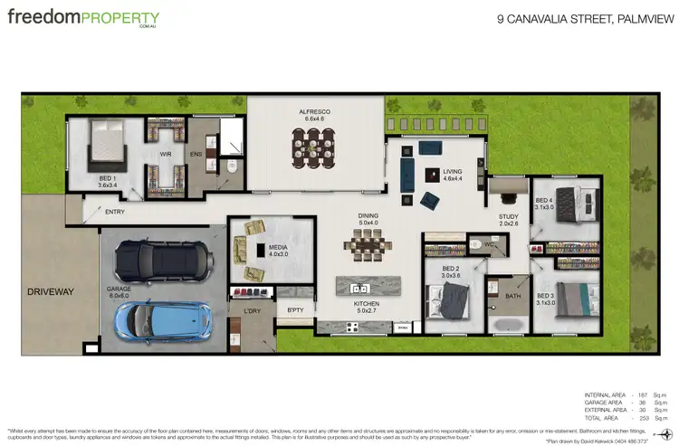 Floorplan of Homely house listing, 9 Canavalia Street, Palmview QLD 4553
