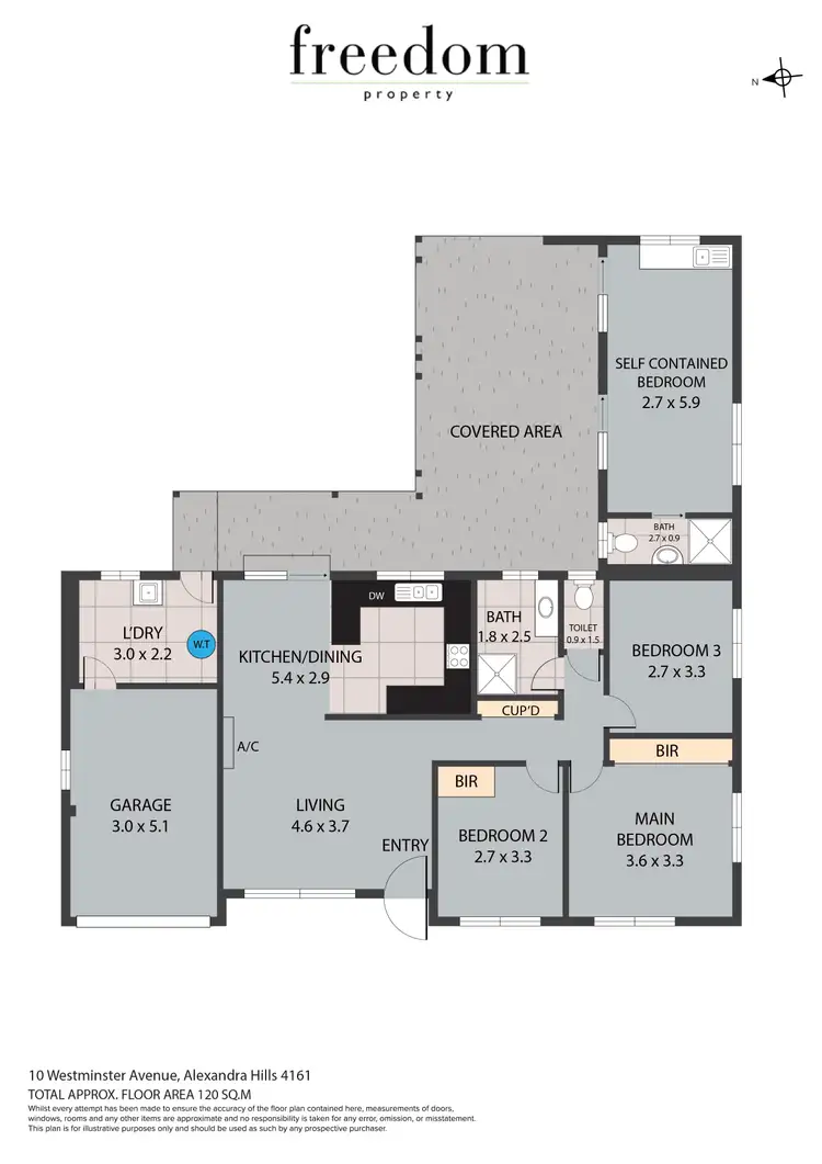 Floorplan of Homely house listing, 10 Westminster Avenue, Alexandra Hills QLD 4161