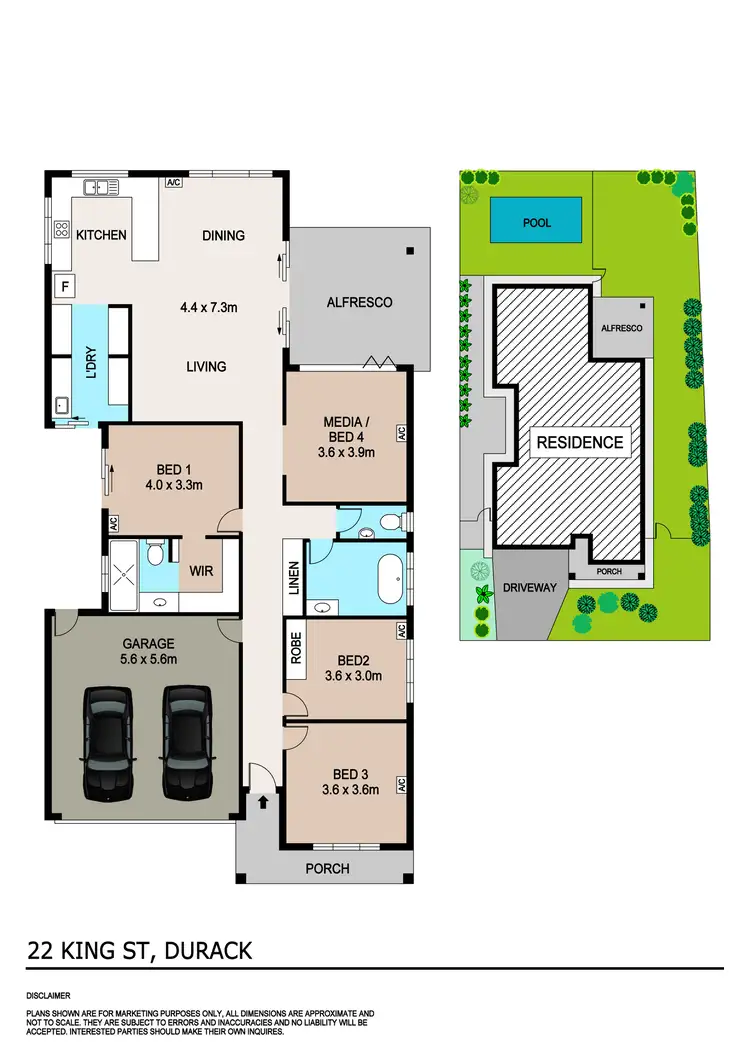 Floorplan of Homely house listing, 22 King Street, Durack NT 830