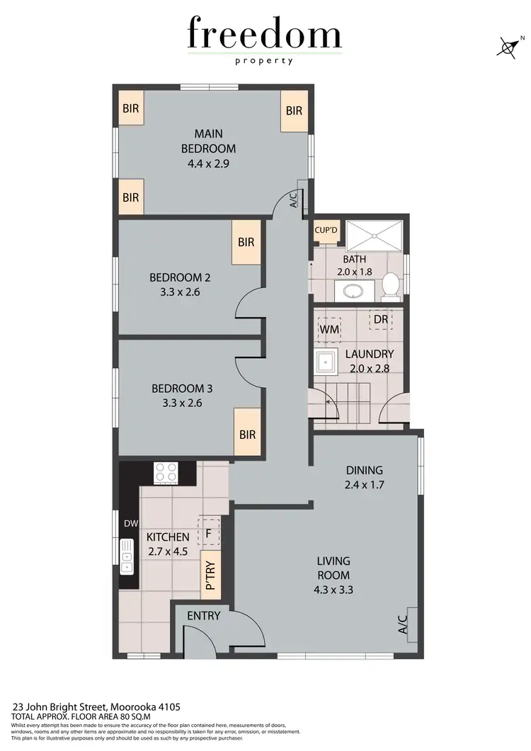 Floorplan of Homely house listing, 23 John Bright Street, Moorooka QLD 4105