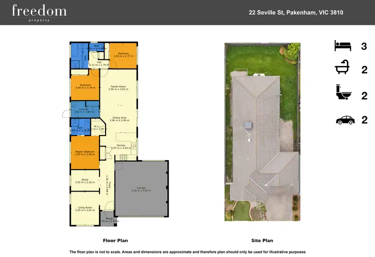 Floorplan of Homely house listing, 22 Seville Street, Pakenham VIC 3810