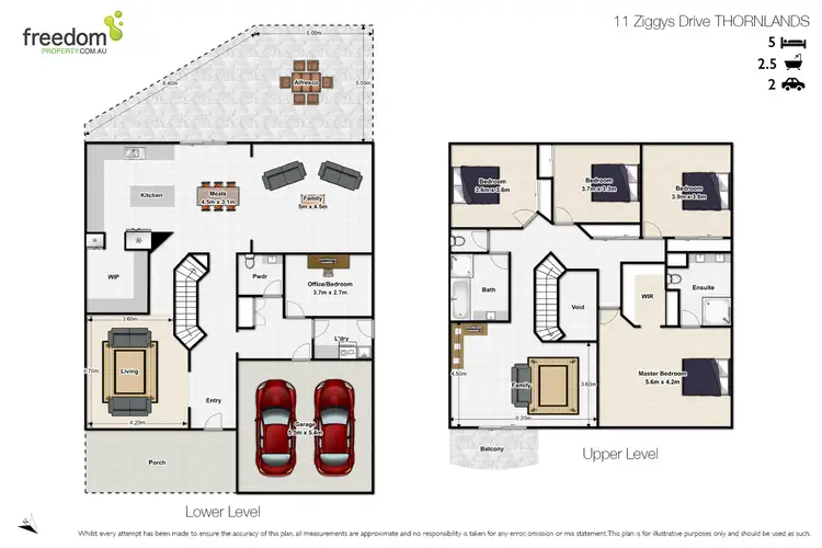 Floorplan of Homely house listing, 11 Ziggys Drive, Thornlands QLD 4164