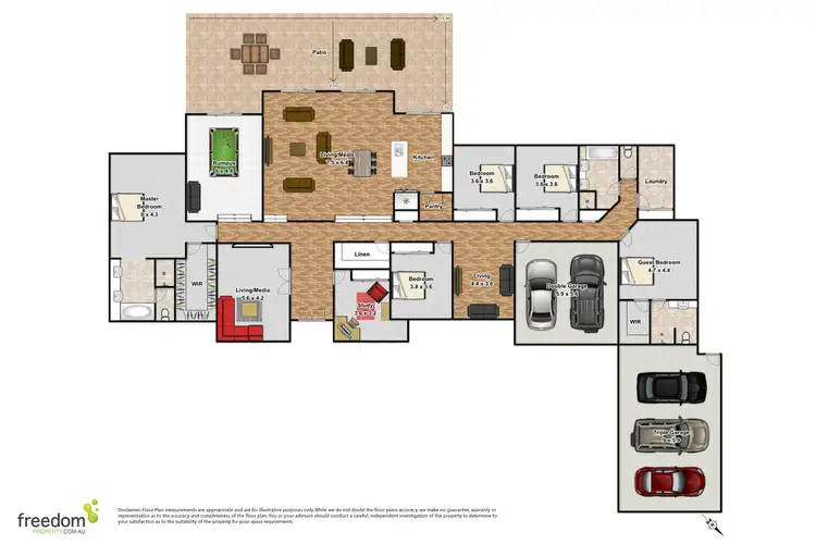 Floorplan of Homely house listing, 40-42 Gretchen Circuit, Thornlands QLD 4164