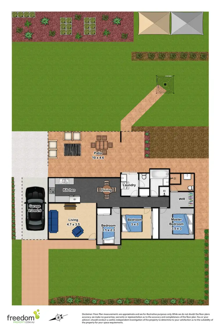 Floorplan of Homely house listing, 25 Caledonian Crescent, Alexandra Hills QLD 4161