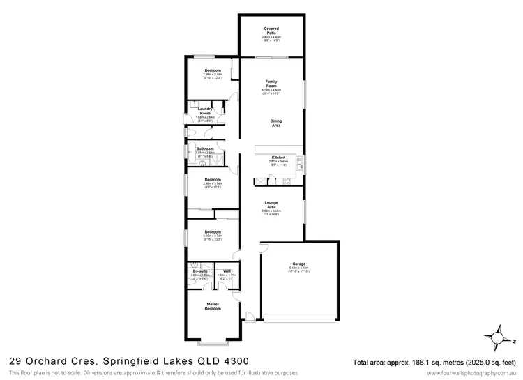 Floorplan of Homely house listing, 29 Orchard Crescent, Springfield Lakes QLD 4300