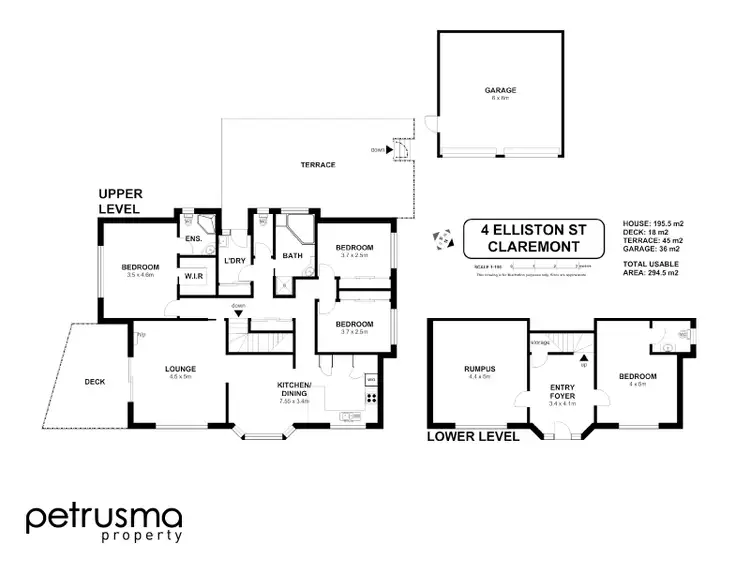 Floorplan of Homely house listing, 4 Elliston Street, Claremont TAS 7011