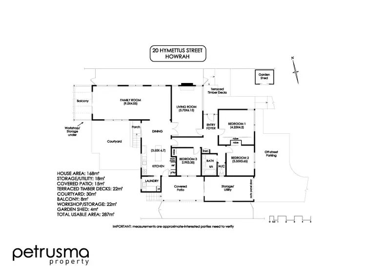 Floorplan of Homely house listing, 20 Hymettus Street, Howrah TAS 7018