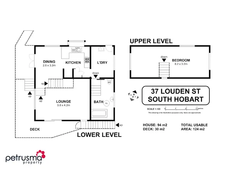 Floorplan of Homely house listing, 37 Louden Street, South Hobart TAS 7004