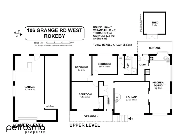 Floorplan of Homely house listing, 106 Grange Road, Rokeby TAS 7019