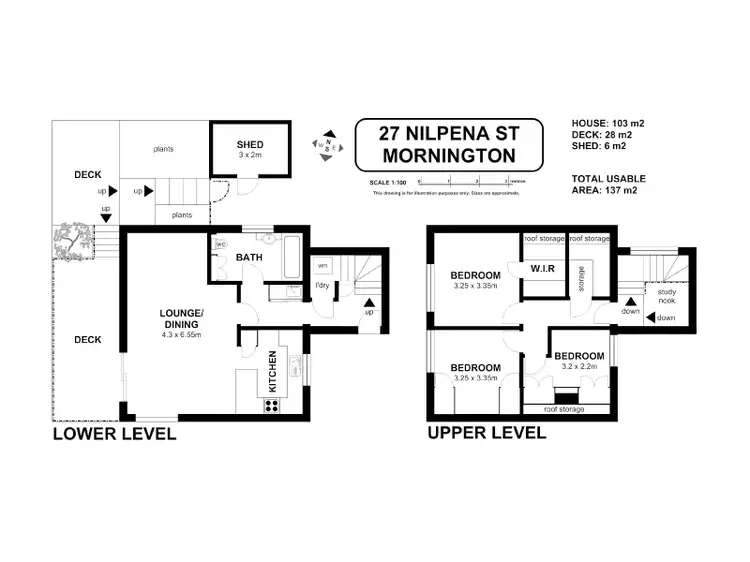 Floorplan of Homely house listing, 27 Nilpena Street, Mornington TAS 7018