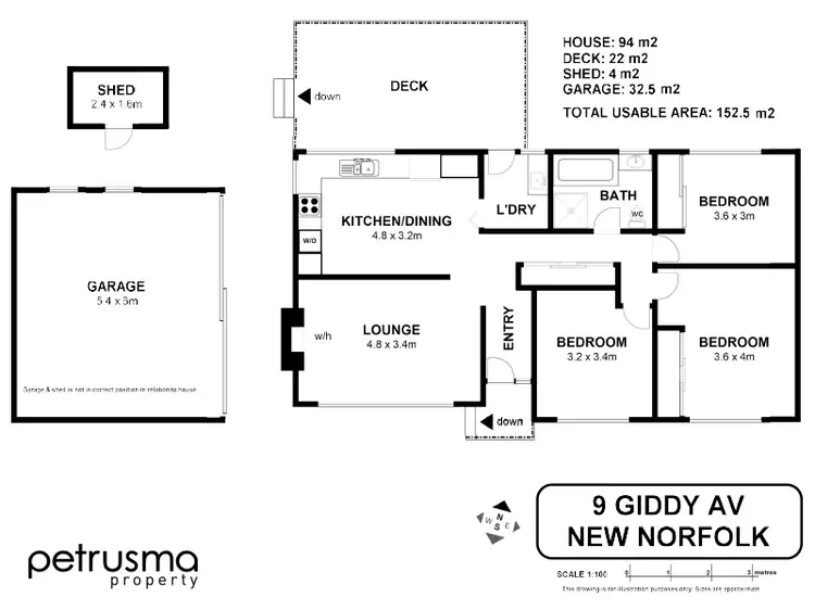 Floorplan of Homely house listing, 9 Giddy Avenue, New Norfolk TAS 7140