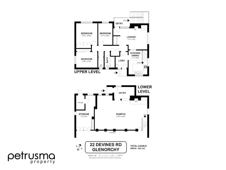 Floorplan of Homely house listing, 22 Devines Road, Glenorchy TAS 7010
