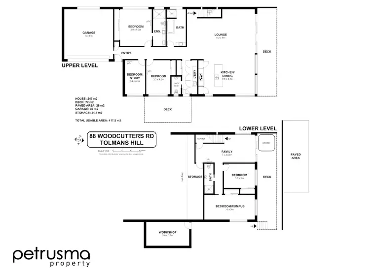 Floorplan of Homely house listing, 88 Woodcutters Road, Tolmans Hill TAS 7007