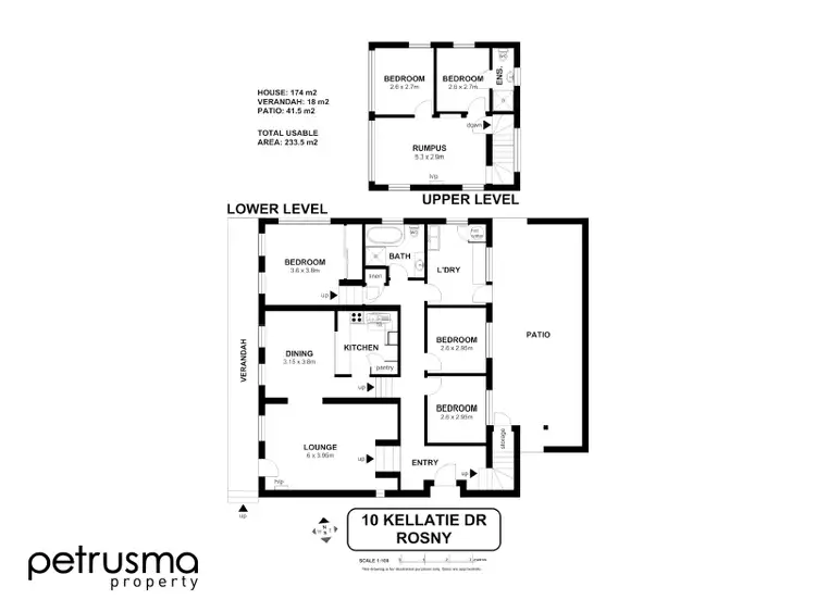 Floorplan of Homely house listing, 10 Kellatie Road, Rosny TAS 7018