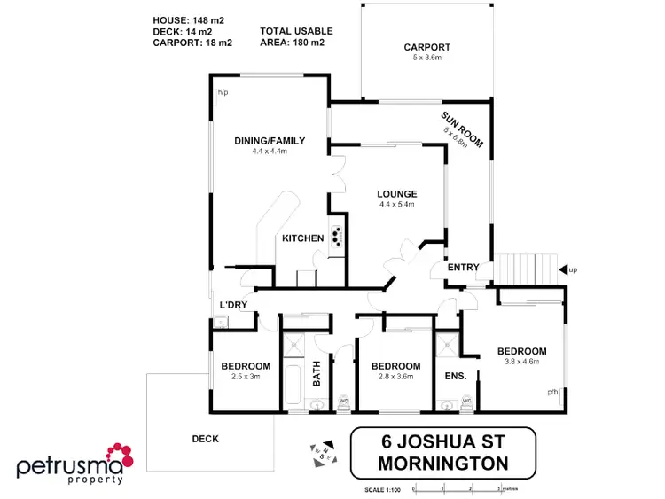 Floorplan of Homely house listing, 6 Joshua Street, Mornington TAS 7018