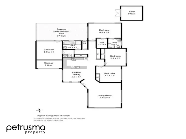 Floorplan of Homely house listing, 7 Henry Place, Brighton TAS 7030