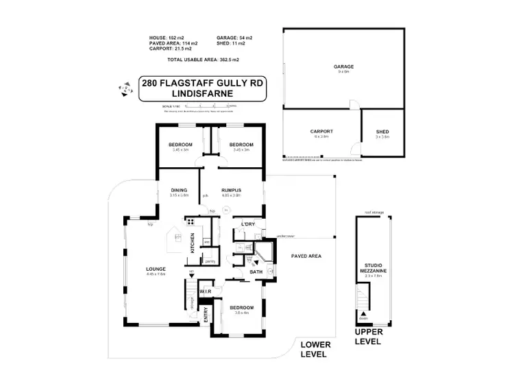Floorplan of Homely house listing, 280 Flagstaff Gully Road, Lindisfarne TAS 7015