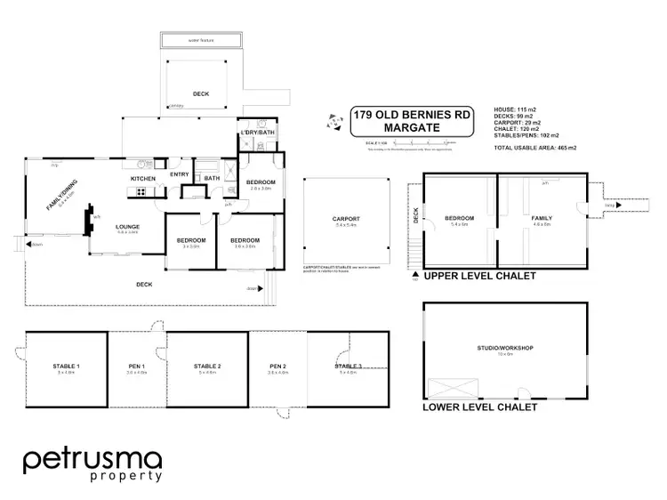 Floorplan of Homely house listing, 179 Old Bernies rd, Margate TAS 7054