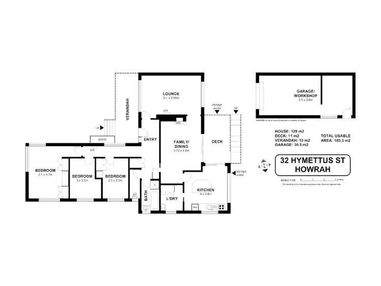 Floorplan of Homely house listing, 32 Hymettus Street, Howrah TAS 7018