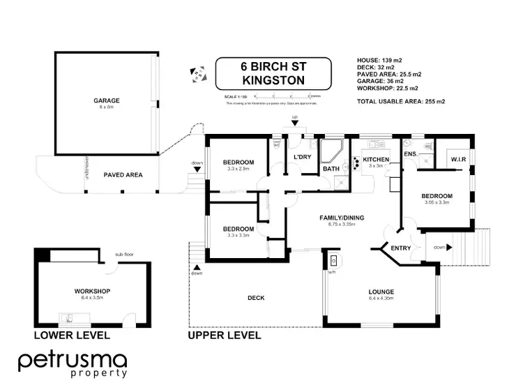 Floorplan of Homely house listing, 6 Birch Street, Kingston TAS 7050