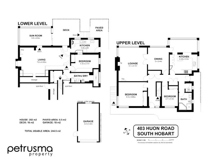 Floorplan of Homely house listing, 403 Huon Road, South Hobart TAS 7004