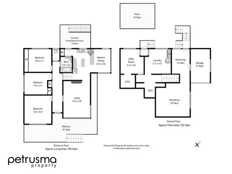 Floorplan of Homely house listing, 50 Amy Street, West Moonah TAS 7009
