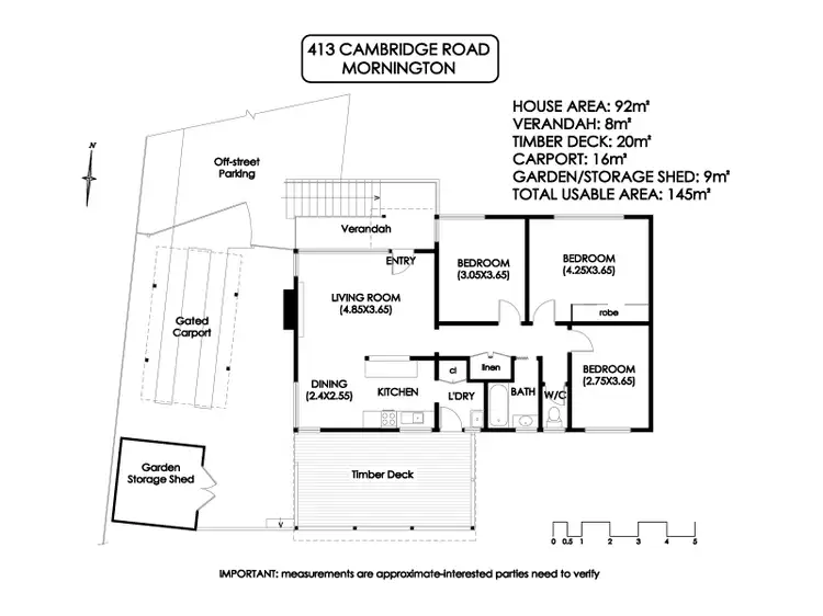 Floorplan of Homely house listing, 413 Cambridge Road, Mornington TAS 7018