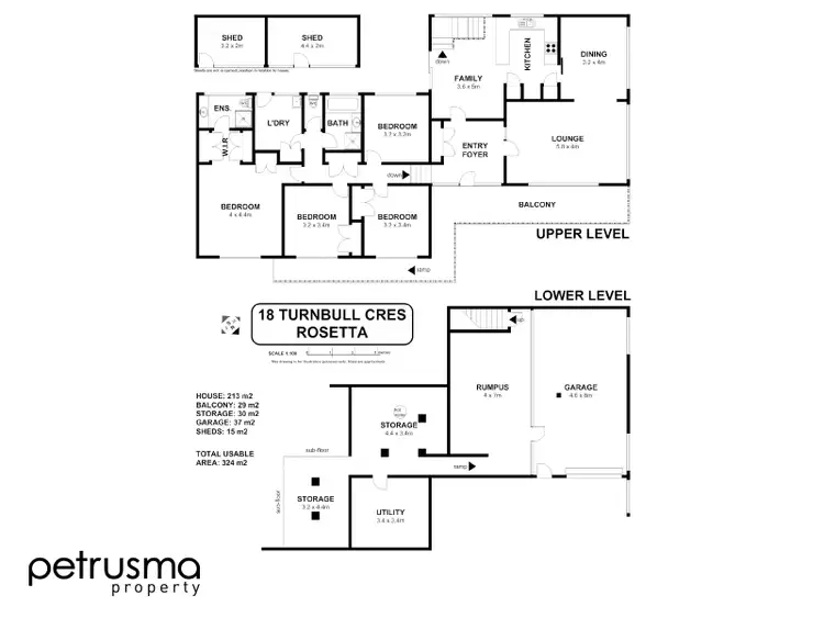 Floorplan of Homely house listing, 18 Turnbull Crescent, Rosetta TAS 7010