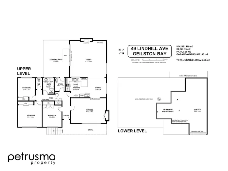 Floorplan of Homely house listing, 49 Lindhill Avenue, Geilston Bay TAS 7015