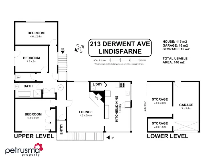 Floorplan of Homely house listing, 213 Derwent Avenue, Lindisfarne TAS 7015