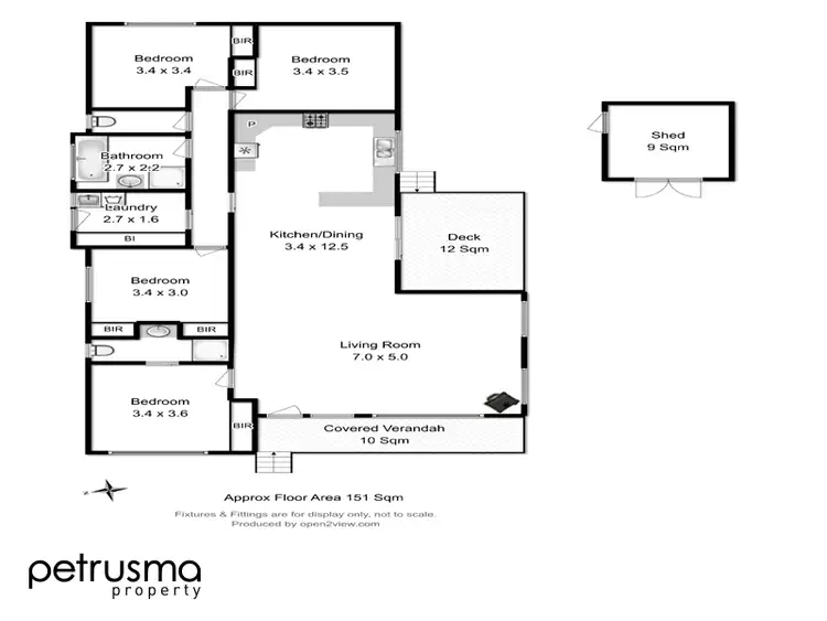 Floorplan of Homely house listing, 1 Phemie Court, Brighton TAS 7030