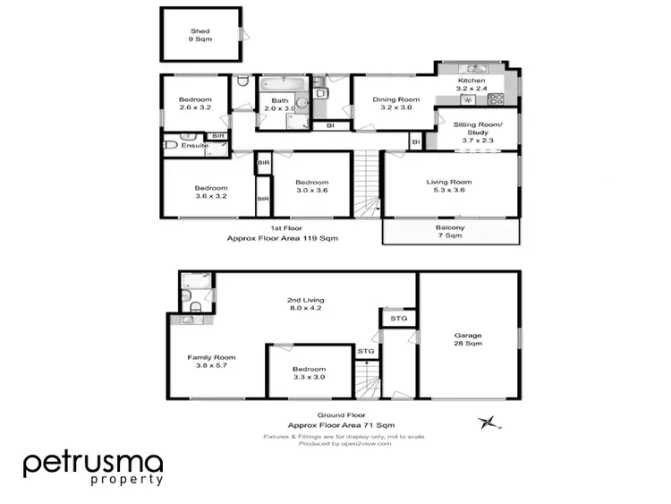 Floorplan of Homely house listing, 73 Crosby Road, Rosetta TAS 7010